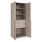 Manhattan Comfort Lee Module Wardrobe 1.0 & 2.0 Closet in Rustic Grey, 2PK 2-WC0012-GY - alternate 8